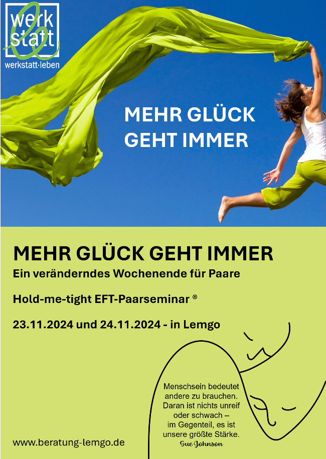 Mehr Glück geht immer