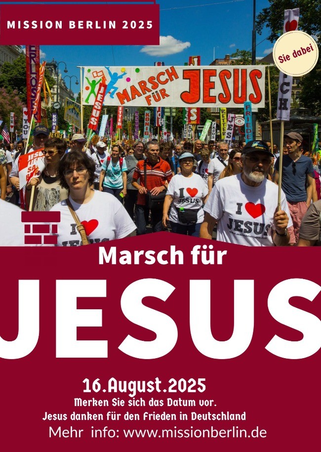 Berlin Jesus Marsch 2025