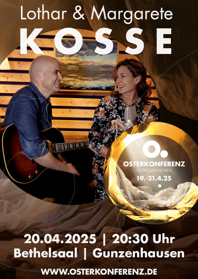 Lothar und Margarete Kosse bei der Osterkonferenz - Gunzenhausen