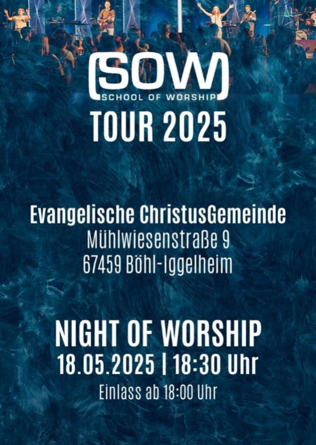 Night of Worship mit der School of Worship aus Bad Gandersheim