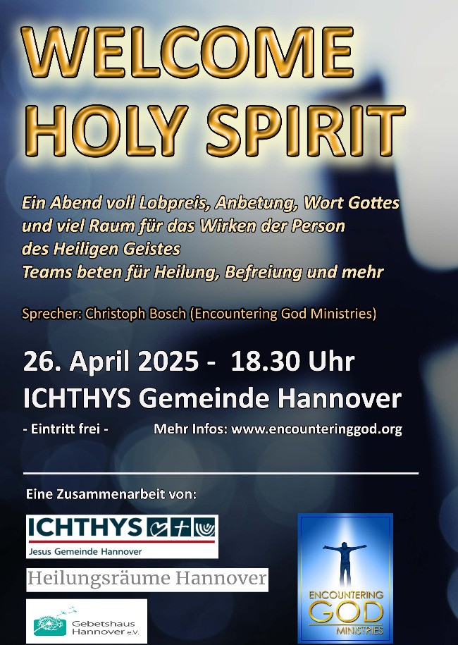 WELCOME HOLY SPIRIT