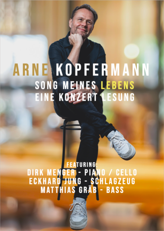 Konzertlesung mit Arne Kopfermann und Band