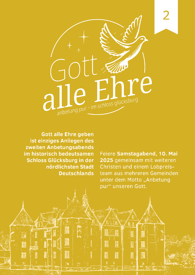 Gott alle Ehre 2 – Anbetung pur im Schloss Glücksburg