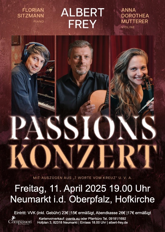 Passions-Konzert Albert Frey