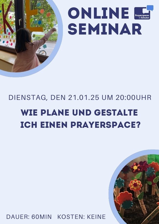 Prayerspaces Online-Seminar