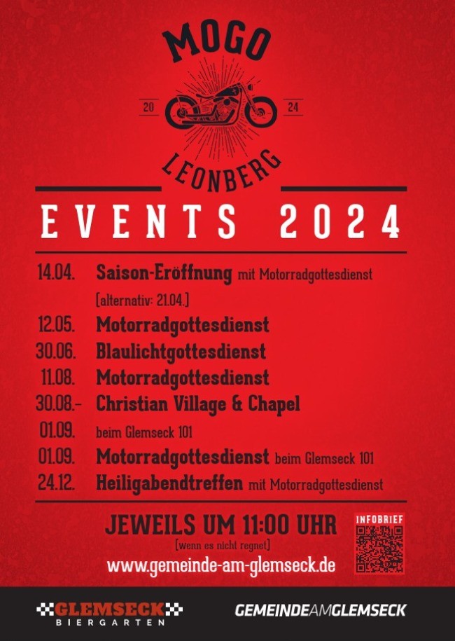 Heiligabendtreffen mit Motorradgottesdienst