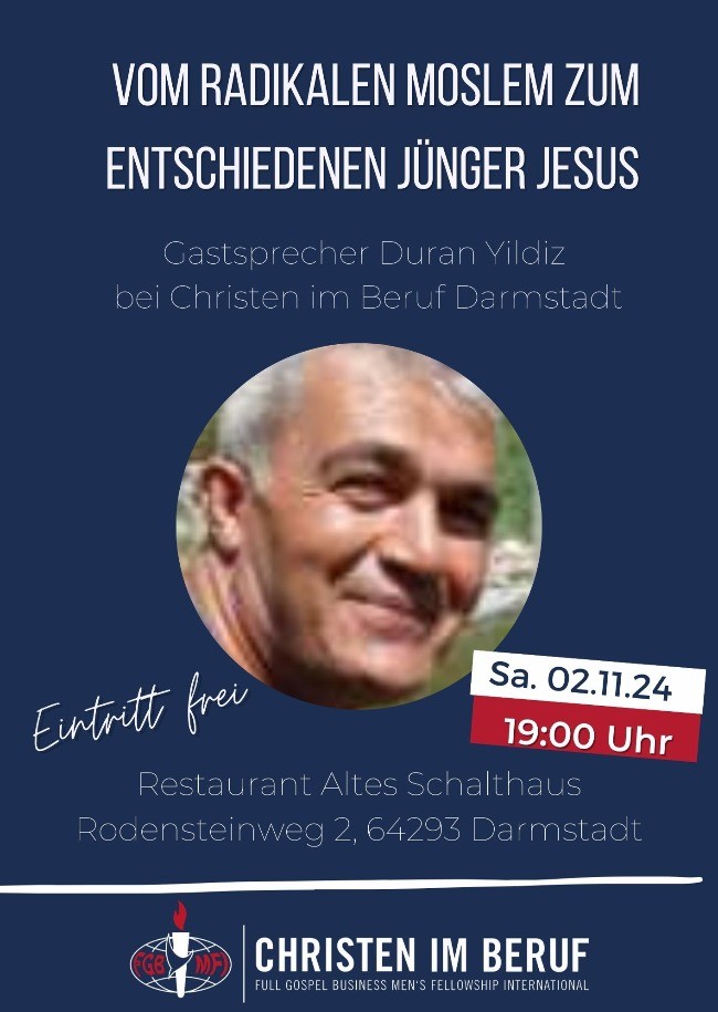 Vom radikalen Moslem zum entschiedenen Jünger Jesus