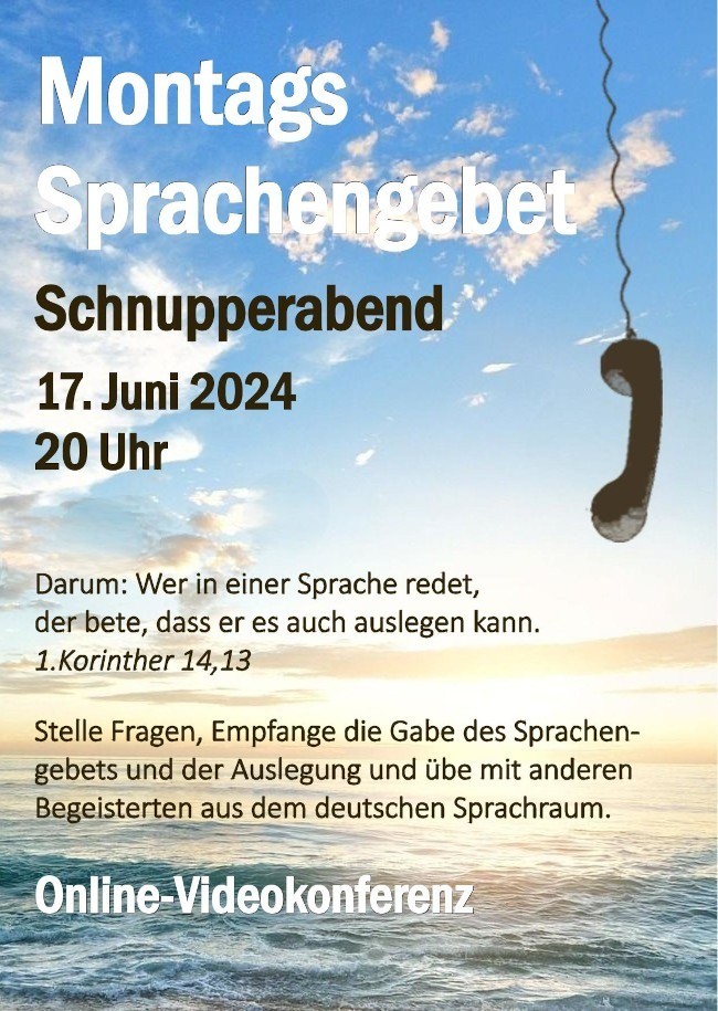 Montags Sprachengebet - Schnupperabend