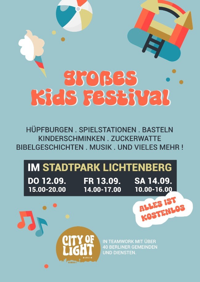 City of Light - Kidsfestival berlin 2024