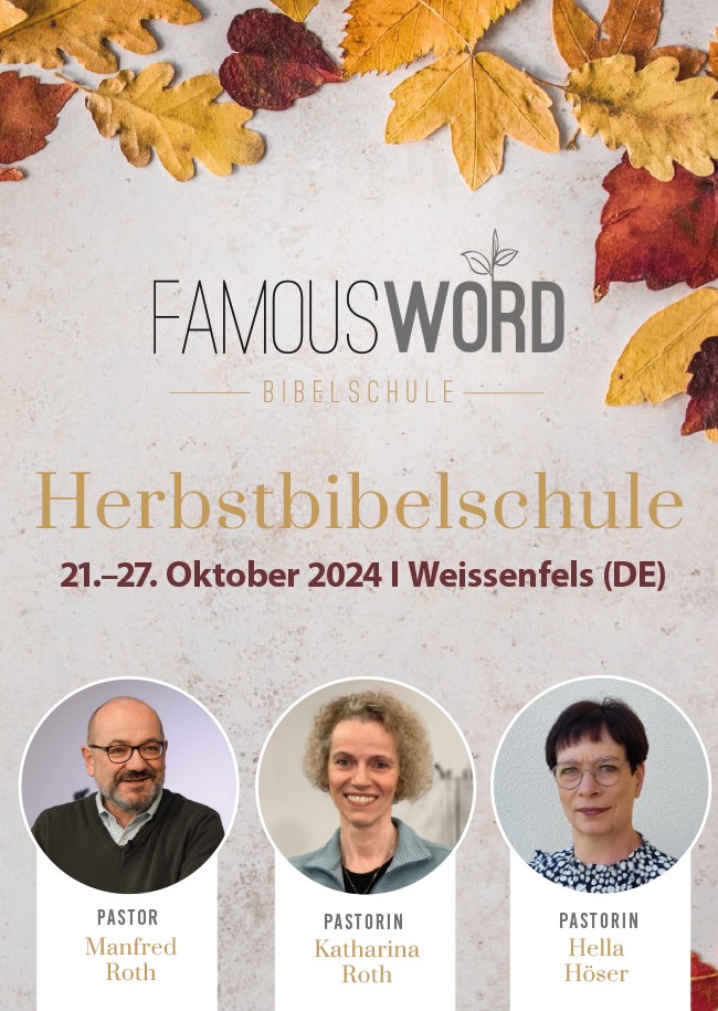 Herbstbibelschule in Weißenfels