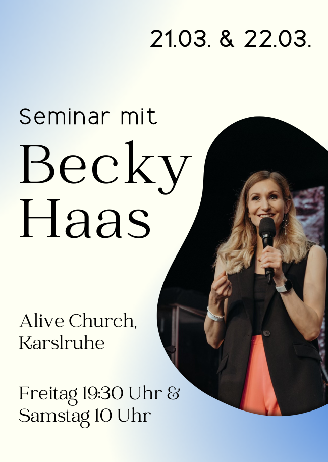 Seminar mit Becky Haas