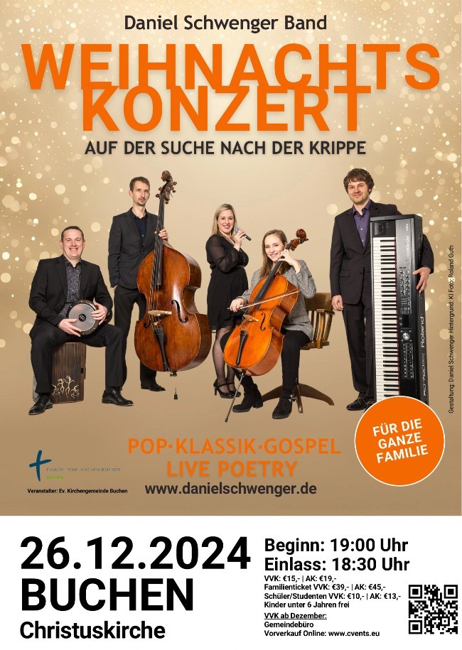 Weihnachtskonzert Auf der Suche nach der Krippe