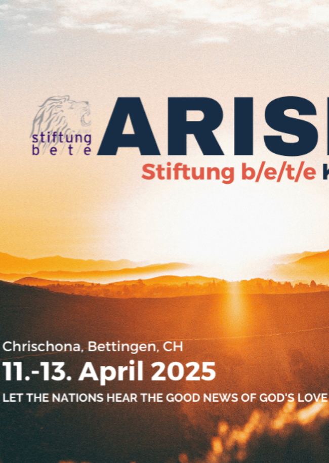 ARISE! Stiftung b/e/t/e Konferenz