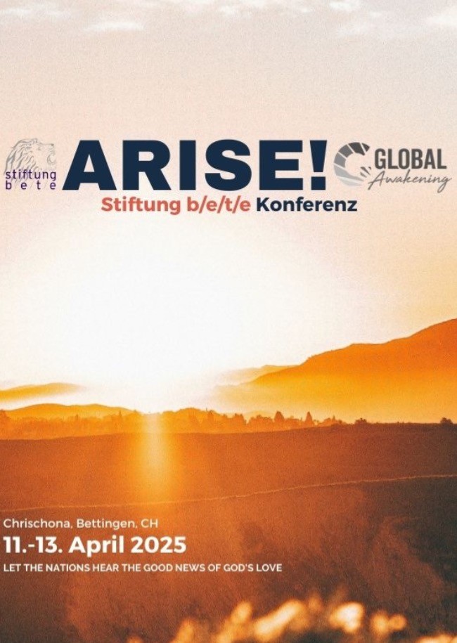 ARISE! Stiftung b/e/t/e Konferenz