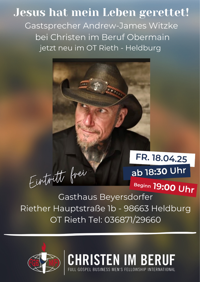 Jesus hat mein Leben gerettet!