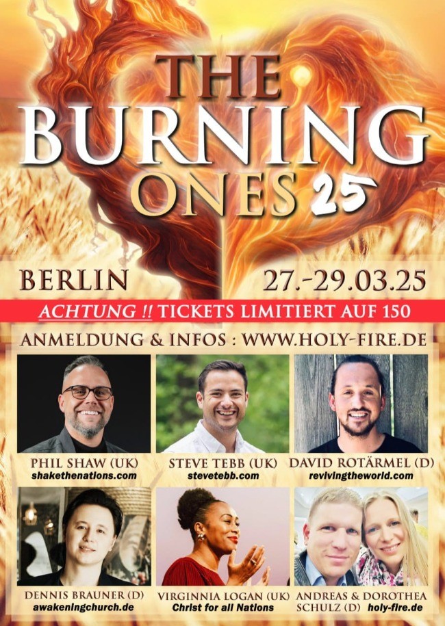 "THE BURNING ONES 25" Berlin